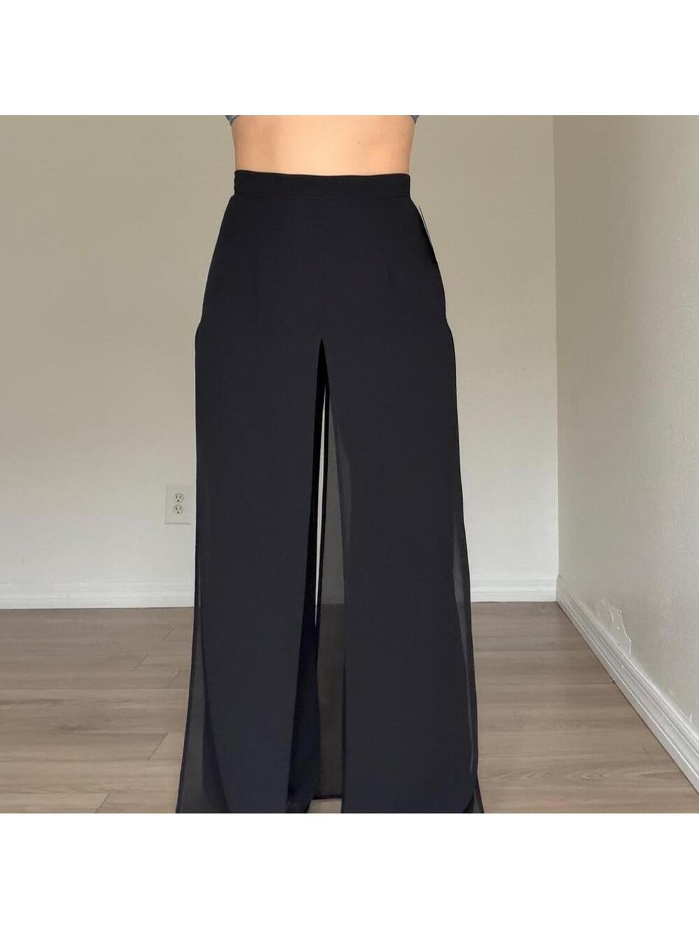 Y2K MINIMALIST TRAD GOTH PANTS